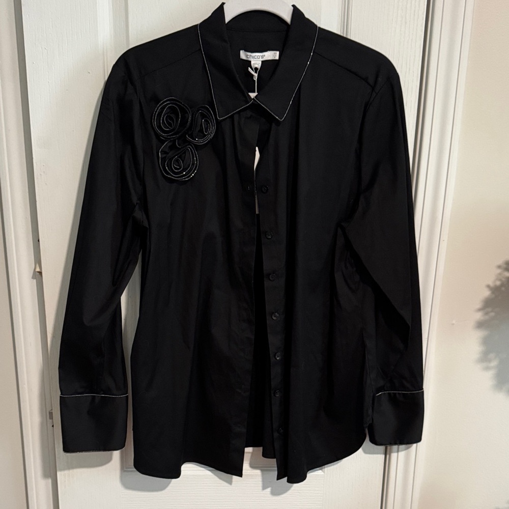 Chico’s No Iron Collection Black